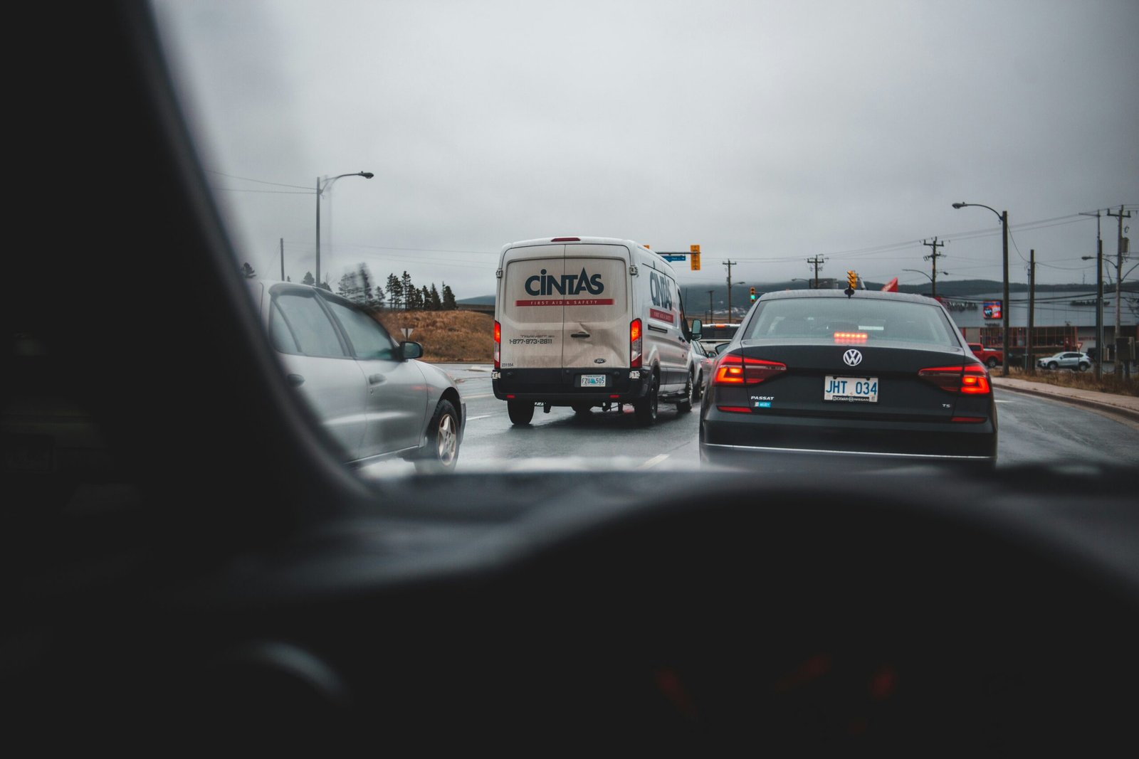cars on road during daytime